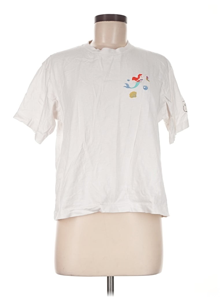 Pre-owned Ut For Uniqlo Short Sleeve T-shirt In White