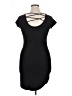 No Boundaries Solid Black Casual Dress Size L - photo 2
