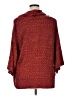 Cj Banks 100% Acrylic Tweed Red Poncho Size 1X - photo 2