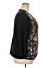 Sigrid Olsen Black 3/4 Sleeve Blouse Size 2X - photo 4