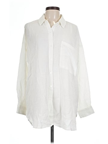 Eileen Fisher Long Sleeve Button-Down Shirt (view 1)