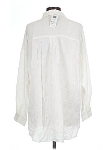 Eileen Fisher Long Sleeve Button-Down Shirt (view 2)