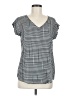 Express Gray Short Sleeve Blouse Size M - photo 1