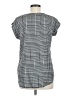 Express Gray Short Sleeve Blouse Size M - photo 2