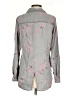 Billy T 100% Lyocell Floral Gray Long Sleeve Blouse Size XS - photo 2