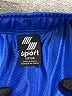 PLACE Sport 100% Polyester Solid Blue Athletic Shorts Size 5 - photo 3