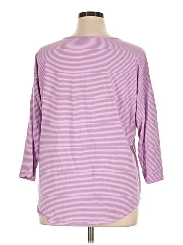 Lands' End 3/4 Sleeve Top (view 2)