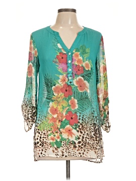 Soft Surroundings 3/4 Sleeve Blouse