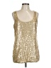 Axcess Gold Sleeveless Top Size L - photo 1