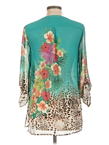 Soft Surroundings 3/4 Sleeve Blouse (view 2)