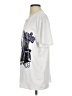 Romwe 100% Polyester White Short Sleeve T-Shirt Size S - photo 5