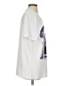 Romwe 100% Polyester White Short Sleeve T-Shirt Size S - photo 4