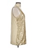 Axcess Gold Sleeveless Top Size L - photo 4