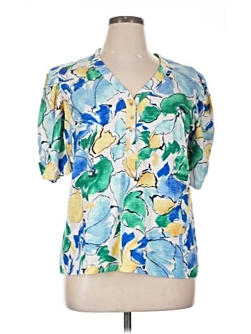 Chico's Short Sleeve Blouse (view 1)