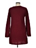 Francesca's Burgundy Pullover Sweater Size S - photo 2
