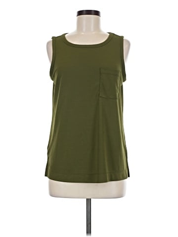 Ann Taylor Factory Sleeveless T-Shirt (view 1)