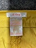 Esley 100% Cotton Yellow Shorts Size M - photo 3