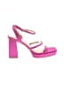 Dream Pairs Color Block Pink Sandals Size 9 1/2 - photo 1