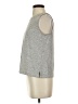 J.Jill Silver Sleeveless T-Shirt Size S - photo 5
