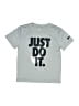 Nike 100% Polyester Gray Short Sleeve T-Shirt Size 5 - 6 - photo 1