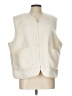Divided by H&M 100% Polyester Ivory Vest Size L - photo 1