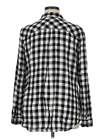 Christopher & Banks Long Sleeve Button-Down Shirt (view 2)