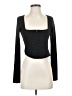 Lulus Black Long Sleeve Top Size S - photo 1