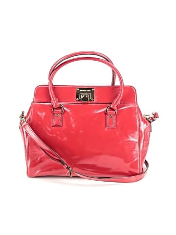 MICHAEL Michael Kors Leather Satchel (view 1)