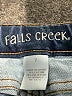Falls Creek Solid Blue Jeans Size 7 - photo 3