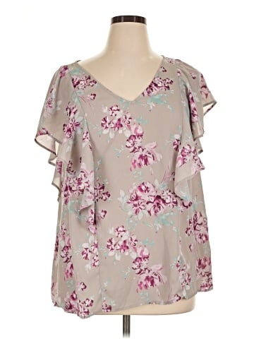 Torrid Short Sleeve Blouse (view 1)