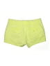 J.Crew 100% Cotton Solid Yellow Green Shorts Size 4 - photo 2