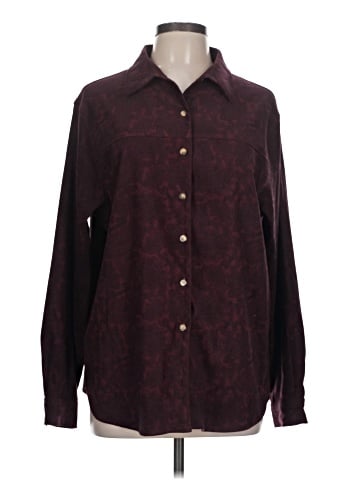 White Stag Long Sleeve Button-Down Shirt (view 1)