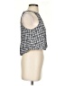 Zara 100% Viscose Checkered-gingham Plaid Stripes Black Sleeveless Blouse Size XS - photo 5