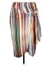 ELOQUII Elements 100% Rayon Stripes Orange Casual Skirt Size 14 - photo 1