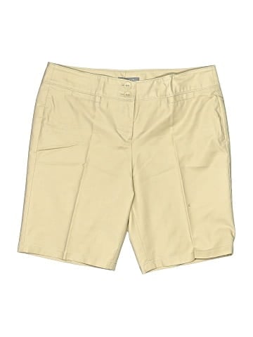 Ann Taylor Khaki Shorts (view 1)
