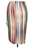 ELOQUII Elements 100% Rayon Stripes Orange Casual Skirt Size 14 - photo 2
