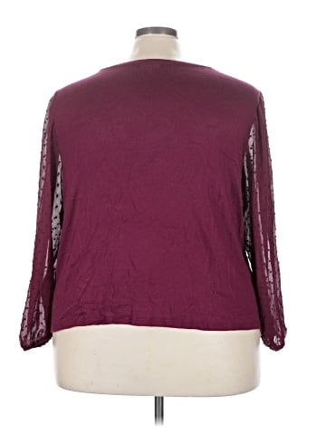 Maurices 3/4 Sleeve Top (view 2)