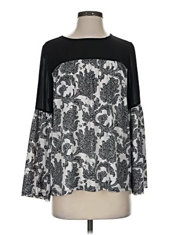 MICHAEL Michael Kors Long Sleeve Blouse (view 1)
