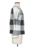 Jones & Co Checkered-gingham Silver Pullover Sweater Size S - photo 4