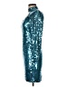 Niteline 100% Polyester Teal Cocktail Dress Size 6 - photo 5