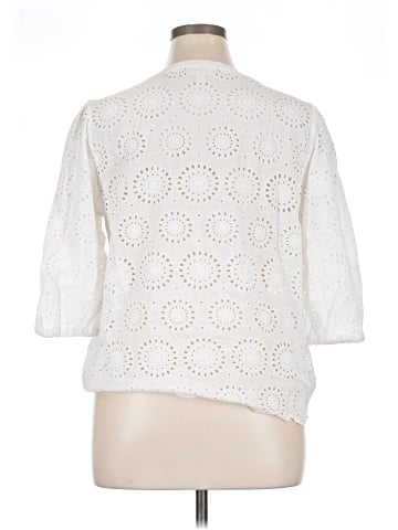 On 34th 3/4 Sleeve Blouse (view 2)