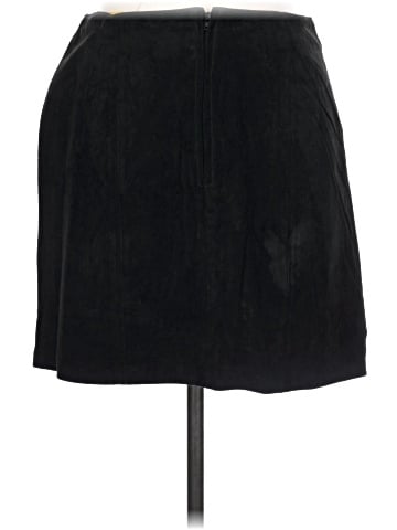 WINLIT Faux Leather Skirt (view 2)