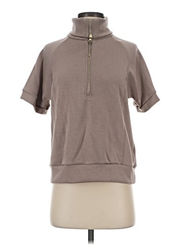 Elie Tahari Short Sleeve Turtleneck (view 1)