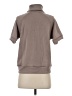 Elie Tahari Gray Short Sleeve Turtleneck Size S - photo 2