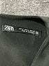 Zara Solid Black Casual Dress Size M - photo 7
