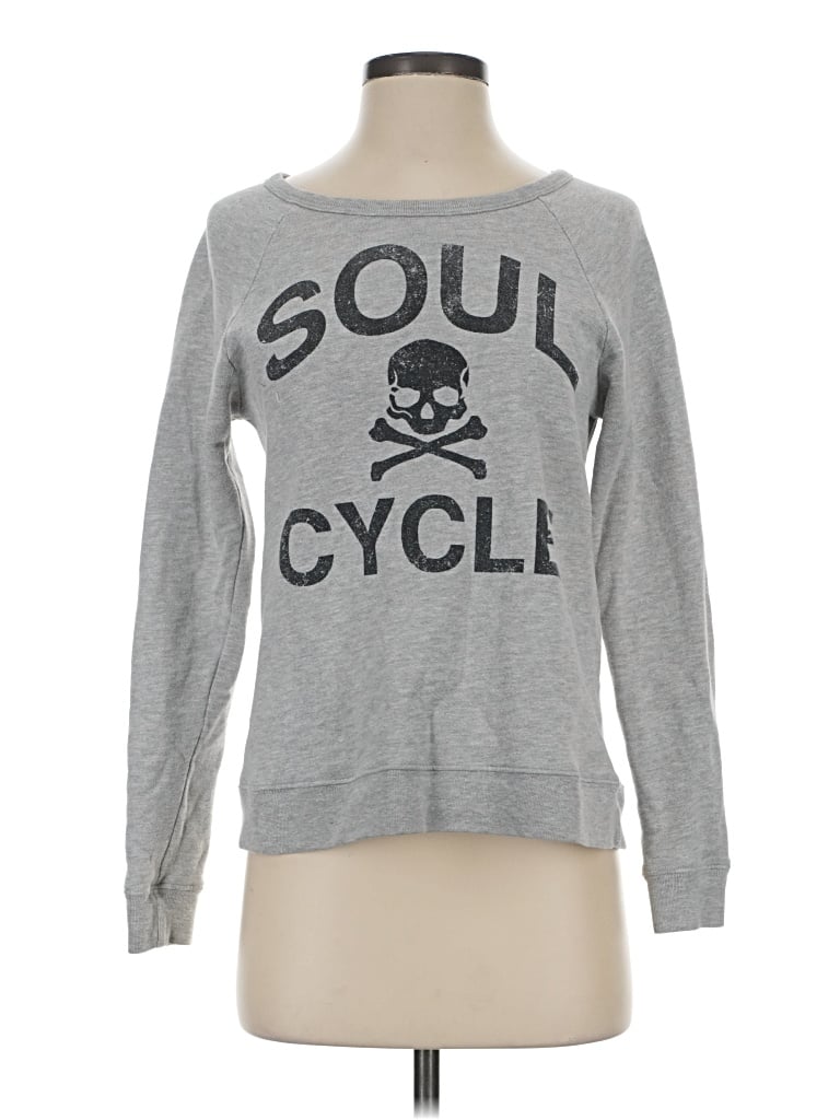Pre-owned Soulcycle Sweatshirt In Gray