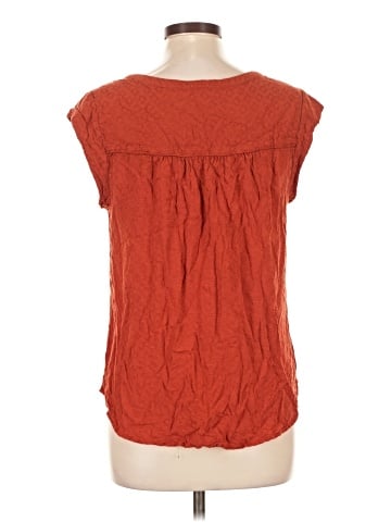 Pale Sky Short Sleeve Blouse (view 2)