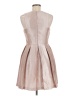 Gianni Bini Metallic Silver Cocktail Dress Size M - photo 2