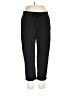 Eileen Fisher Solid Black Casual Pants Size L - photo 1