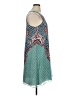 Max Studio 100% Polyester Paisley Teal Casual Dress Size XL - photo 4